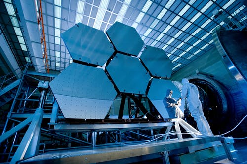 James Webb Space Telescope Cryogenic Mirror testing