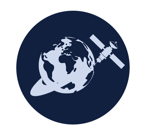 Symbol for the COSPAR Panel on Satellite Dynamics (PSD)