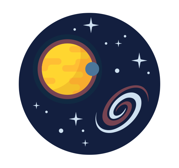 Symbol for SC E Research in Astrophysics from Space